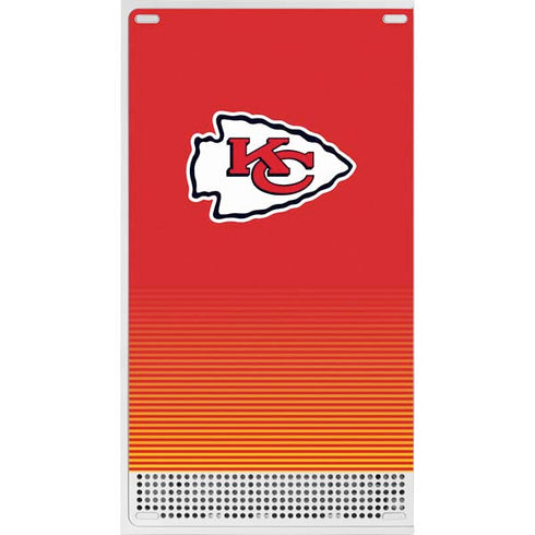 NFL Kansas City Chiefs Breakaway Xbox Series S Console Skin